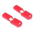 thumbnail image 3 of Tapón de Cordones Colcomx Doble Orificio Cierre de Encaje de Zapatos Rojo, 3 of 7