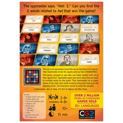 CGE Czech Games Edition Codenames CGE Board Game Secret Agent Deduction Game for 4+ Players