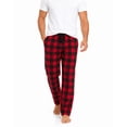 thumbnail image 3 of ASUDESIRE 3 Pack Men's Fleece Pajama Pants Classic Plaid PJs Bottoms Lounge Sleepwear With Pockets, 3 of 6
