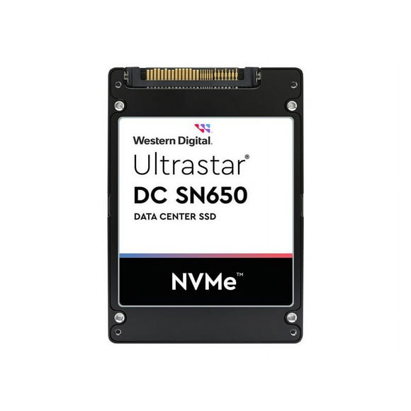 WD Ultrastar DC SN650 Wus5ea1esp5e3 - SSD - 15,36 TB - Interne - 2,5" - U.3 PCIe 4.0 (NVMe)