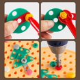 thumbnail image 4 of For Creative Board Game Building Block Toy Kindergartens Screw Nut Puzzle Drill, 4 of 5