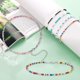 thumbnail image 4 of Paquete de 6 cadenas de cuentas de colores, collares de cuentas de playa, collares cortos de cuentas pequeñas de estilo bohemio, collar de clavícula sexy, joyería de moda ajustable de 30 a, 4 of 7