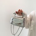 thumbnail image 2 of Bolso Hobo con solapa para mujer bolso de mano con purpurina brillante bolso para teléfono móvil Y2K bolsos de noche, 2 of 9