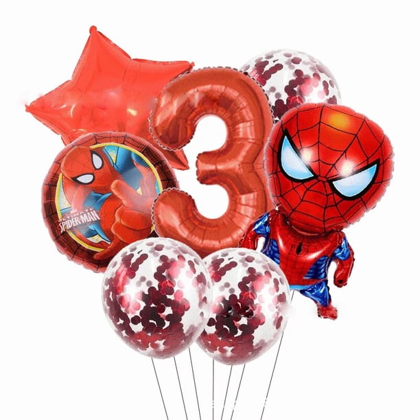 Tarjetas de agradecimiento de invitación de boda con temática de Spiderman de Marvel, tarjetas de feliz cumpleaños para niños, suministros de decoración para fiestas, conjunto de regalos para niñas y
