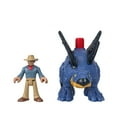 thumbnail image 6 of Imaginext Jurassic World Dominion Stegosaurus Dinosaur & Dr. Grant Poseable Figure Set, 6 of 7