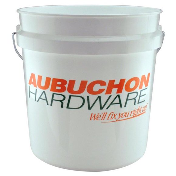 Leaktite 1849603 2 gal Plastic Paint Pail, White