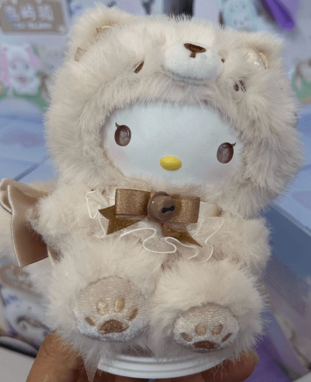 SLRTATOY Sanrio Characters Fox Island Series Plush Blind Box Confirmed Figure Toy