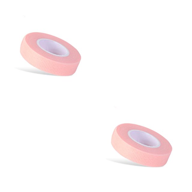 Jumpingount Extensión de pestañas, pelusas, almohadillas para los ojos, parche de injerto libre de injertos transpirables, cintas para pestañas postizas, rosado 2piezas Jumpingount CBP372513