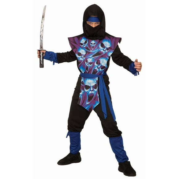 Ghost Ninja Child Costume, Large