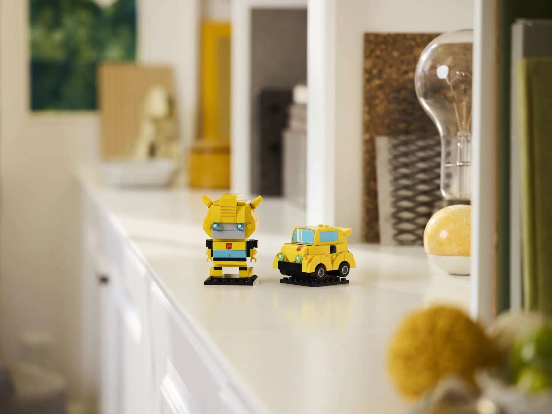 LEGO Brickheadz 40804 Bumblebee Robot & Vehicle 253pcs