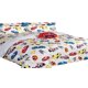 thumbnail image 2 of Edredón de 6 piezas para dormitorio infantil, niña y niño, tamaño doble, con diseño de coches de carreras, rojo, reversible, suave y esponjoso. Incluye 1 edredón, 1 funda, 1 sábana plana, 1 sábana, 2 of 3