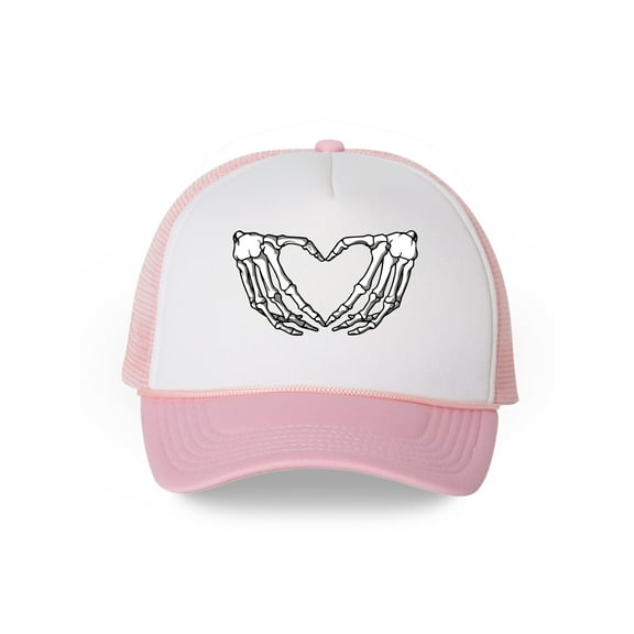 Awkward Styles Hand Skeleton Heart Baseball Cap Skull Hats Skull Accessories Skull Accessories Skull Caps Winter Summer