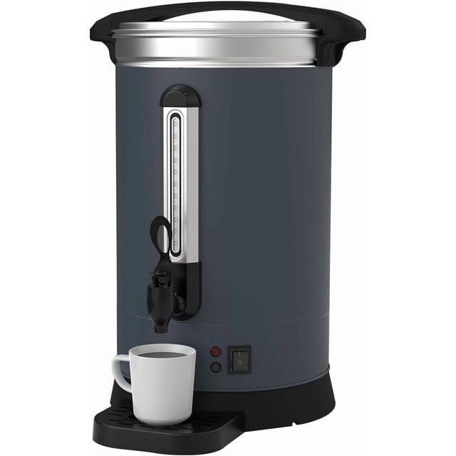 Qinaqin 18L/4.8 Gallon cm de Profundidadouble- Anchoall Commercial Coffee Urn para Buffet Catering Anchoedding y Gathering 120 Cups Grande Capacity Stainless Steel Alturaot cm
