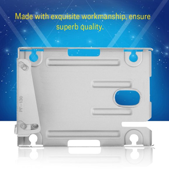 Gupbes HDD Mounting Adapter, HDD Adapter, Iron For PS3 HDD Mounting Part With Screws Heat Dissipation