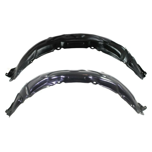 DAMAIJOY 2pcs Wheel Liner Front Left Driver Right Passenger Side Plastic for Toyota for Camry CE 2007-2008 & LE/SE/XLE 2007-2011 & Base 2009-2011 10821118 TO1250122
