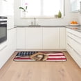 thumbnail image 5 of 4th of July Patriotic Independence Day Welcome Door Mat Memorial Day Doormat for Indoor Outdoor Decorations,Floor Mat Entry Rug Non-Slip Washable for Porch Front Door Entrance Clearance 16x48 Inch, 5 of 5
