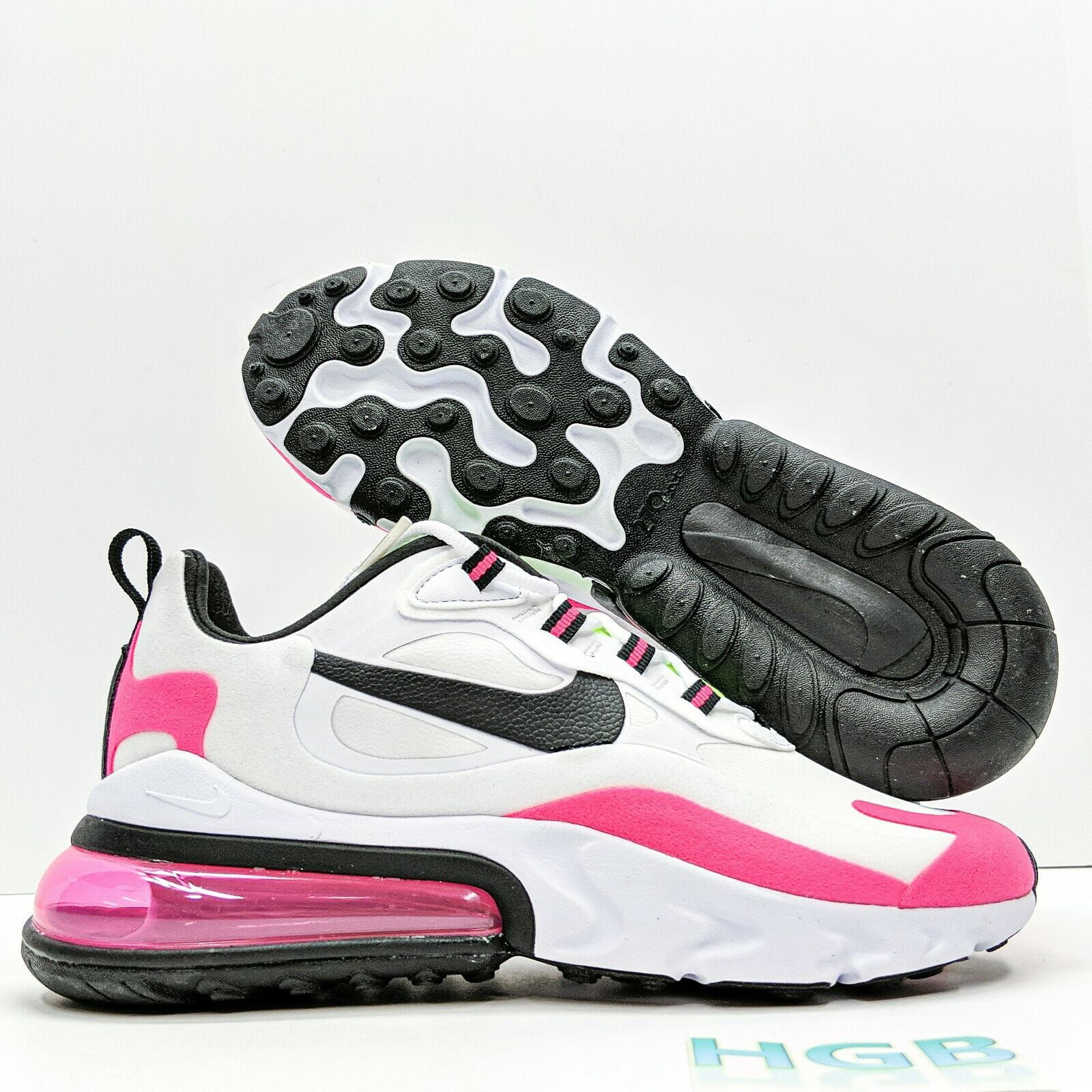 nike air 270 womens black and pink