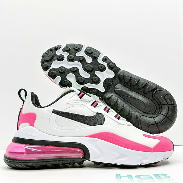 Nike Nike Air Max 270 React Women S White Black Pink Cj0619 101 Walmart Com Walmart Com