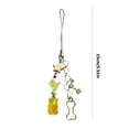 thumbnail image 3 of KUFptva Playful Bear Charm Phone Lanyard Strap Stylish Keychain Belt Featuring Colorful Fruit Beads for Purse or Daily Use, 3 of 7