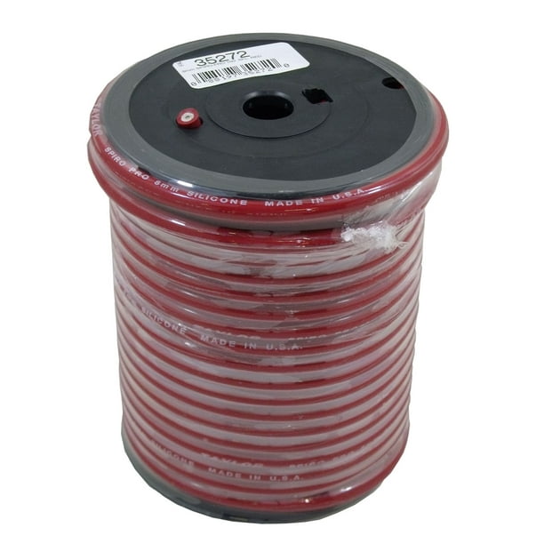 Taylor Wire / Vertex 35272 TAY35272 8MM SPIROPRO 100 FT. SPOOL RED