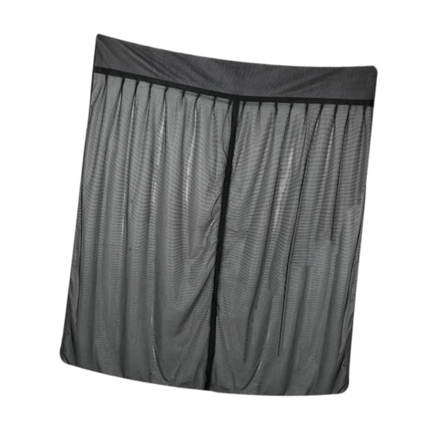 Cortina genérica para puerta de RV, pantalla de sombra para RV, poliéster, fácil instalación, malla resistente de alto rendimiento para acampar al , 165cm x 165cm