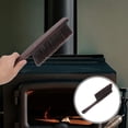 thumbnail image 4 of GOOHOCHY Escoba de madera, escoba de mano suave, cepillo para polvo de mango largo, cepillo para limpiar encimeras, para coche, sofá, cama, chimenea, limpieza de coche, 4 of 8