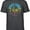 CHARCOAL HEATHER, variant on Teelocity Sriracha Spicy Vibes Graphic T-Shirt (Medium - Standard Fit, Black)
