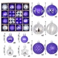 thumbnail image 3 of 44PC Christmas Ball Ornaments Set, Shatterproof Hanging Decorations for Tree Party Birthday Holiday Wedding, Durable Xmas Balls for Home Display, 3 of 6