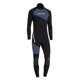 thumbnail image 1 of Trajes de neopreno de cuerpo entero Trajes de baño de neopreno de manga con cremallera trasera de 3 mm para buceo, esnórquel, surf - gris, XXXL Sunnimix Traje de buceo con escafandra, 1 of 8