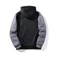 thumbnail image 4 of Sudadera con capucha para hombre, sudadera con cremallera para hombre, chaqueta polar con capucha para hombre, sudadera con capucha de invierno para exteriores, chaqueta con capucha cálida, 4 of 5