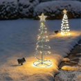 thumbnail image 1 of Solar Led Christmas Tree Light Outdoor Christmas Decoration Garden Luminous Snow Lamp, 1 of 3