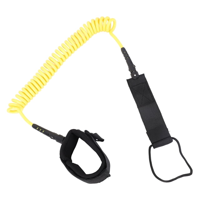 Correa de Surf Premium de 3-M, Espiral de Tpu, Cuerda para Tabla de Surf de Remo, Correa de Tobillo Con Rotacia de 360 Grados.