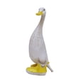 thumbnail image 1 of Estatua de pato de jardín de resina, decoración de animales, figura de mesa, decoración novedosa para el patio. 29 centímetros, 1 of 8