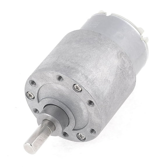 12VDC 15RPM High Torque Powerful Gear Box Electric Motor
