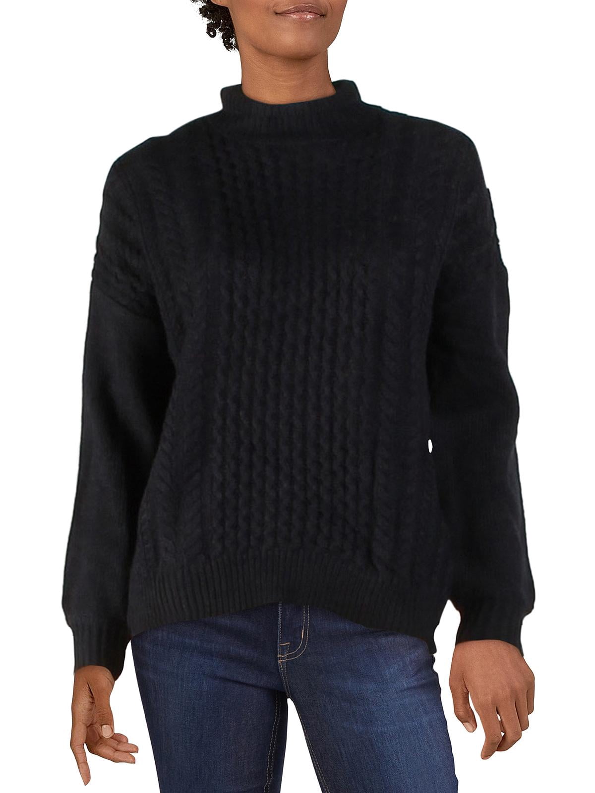 mock turtleneck sweater women's