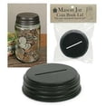thumbnail image 2 of 1 X Coin Bank Mason Jar Lid, 2 of 3