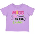 thumbnail image 3 of Inktastic Miss 3rd Grade Cutie with Pencil and Stars Girls Toddler T-Shirt, 3 of 5