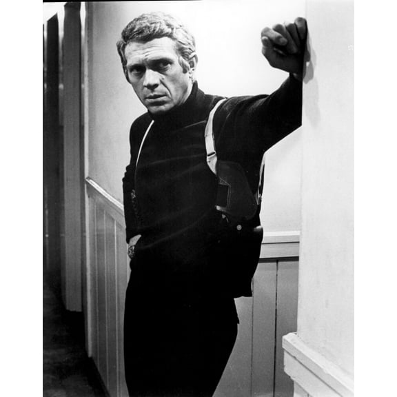Bullitt Steve Mcqueen 1968 Movie Poster Masterprint (11 x 17)