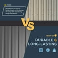 thumbnail image 5 of YODOLLA 5 x 3 ft. Outdoor Metal Steel Storage Shed with Sliding Roof & Lockable Door for Backyard, Garden,Dark Grey, 5 of 7