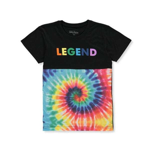 Galaxy School Uniforms Galaxy by Harvic Boys' Pieced TieDye TShirt