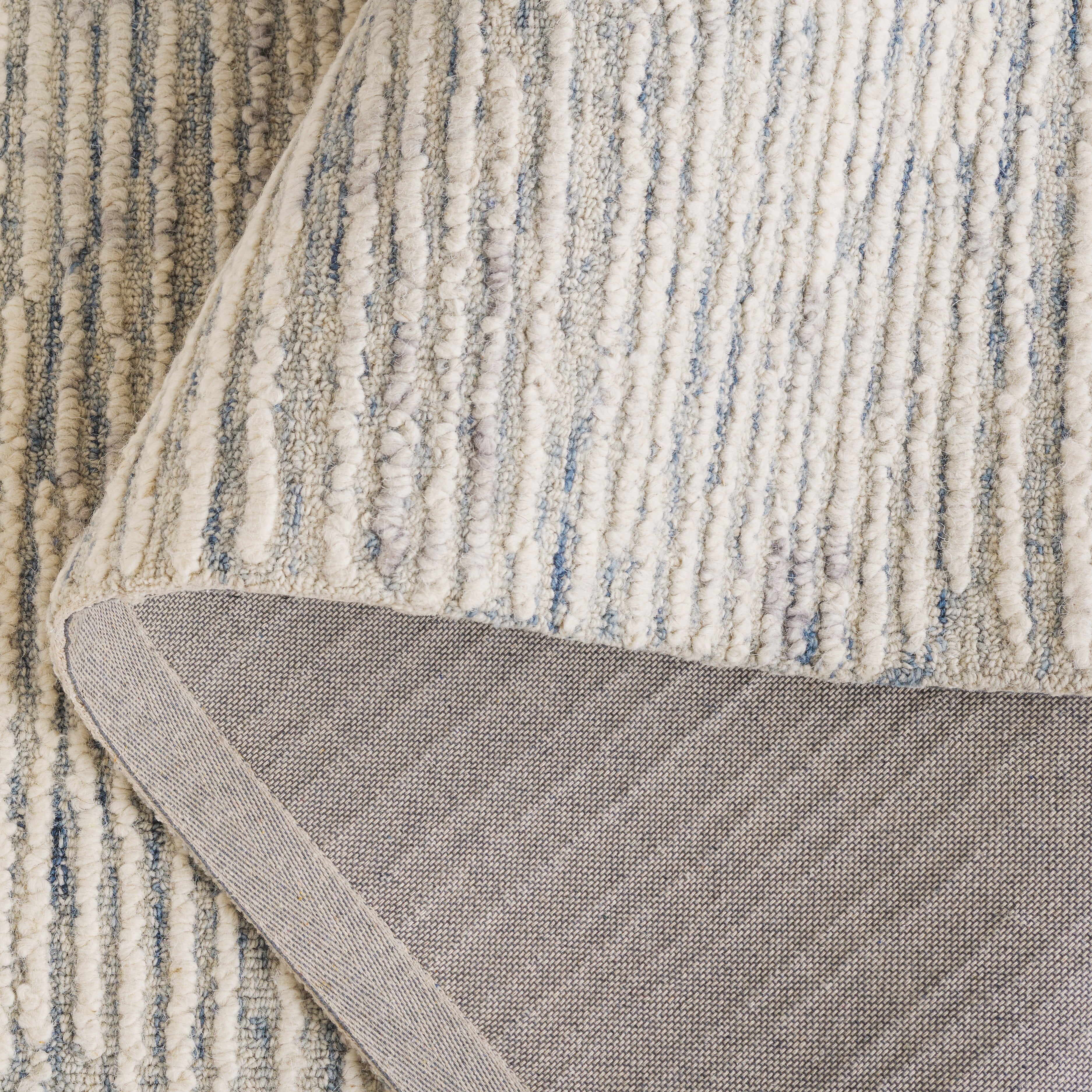 SAFAVIEH Abstract Manuel Striped Area Rug, Blue/Ivory, 5' x 8'