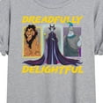 thumbnail image 3 of Disney Villains - Dreadlfully Delightful Scar Maleficent Hades - Women's Oversized T-Shirt, 3 of 5