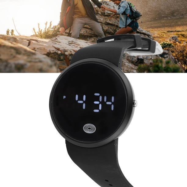Reloj LED, Pantalla Táctil, Reloj Digital Elegante Y Ajustable Con Diseño Sellado A Prueba De Lluvia, Para Deportes De Ocio, Fiestas De Negocios, Hombres Y Mujeres