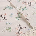 thumbnail image 3 of Microwave Oven Top Cover Dustproof Linen Machine Protector Decorative Kitchen Appliance Cover with Side Storage Pockets 13x39inches, 3 of 6