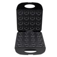 thumbnail image 1 of Mini Donut Maker Machine, 1400W Electric Doughnut Maker Machine with Non Stick Sur face, Smart Temperature Control Pancake Maker, 16 Holes Doughnut Machine, Easy to Clean, 1 of 7