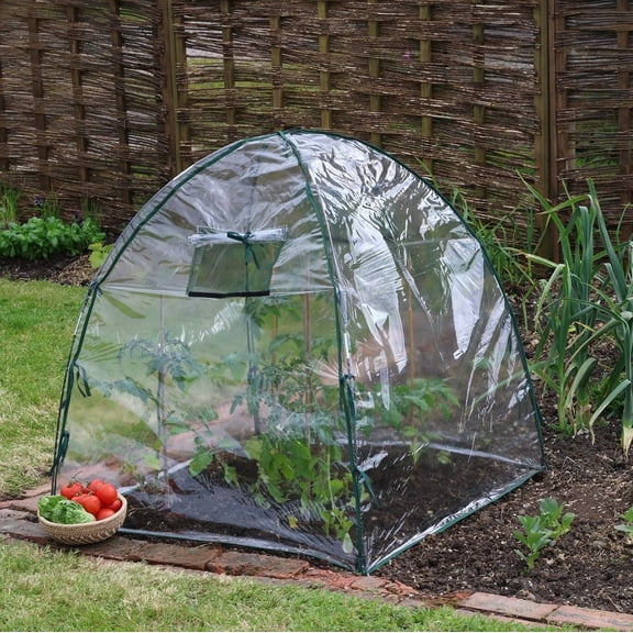 Tierra Garden Easy Poly Dome with Air Vents, 36"L x 36"W x 37"H