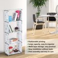 thumbnail image 4 of Bookcase Office Furniture BookStorage For Home Bedroom Living Room Office Flower Pattern, 4 of 8
