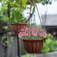 thumbnail image 2 of Artificial Fake Pansy Flowers for Outdoor, Ngxiha Artificial Flowers Pansy Violet, Faux Silk Pansies Flower for Spring Summer Decoration Uv Resistant Fake Plants for Outside Planter for Decoration, 2 of 9