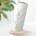 thumbnail image 6 of Jewelry Bracelet Display Stand Flannel Bangle Holder for Hair Band Women Men White, 6 of 8