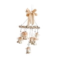 thumbnail image 4 of Adorno Colgante BLESIY de Campanas Navideñas Carillón de Viento de Metal Decoración Navideña para Patio Celebración de Año Nuevo, 4 of 8